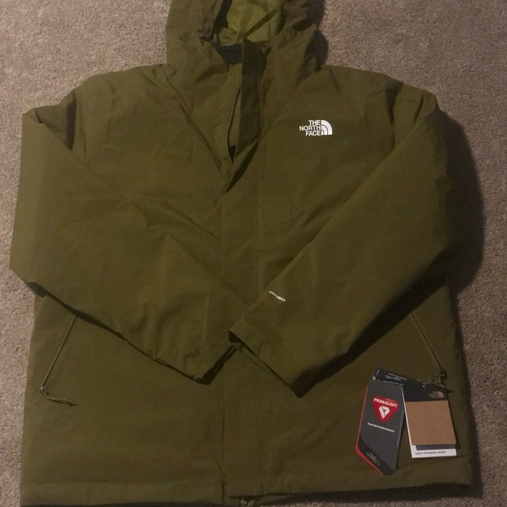 BRAND NEW W/TAGS-THE NORTH FACE MENS CARTO TRICLIMATE WATERPROOF JACKET